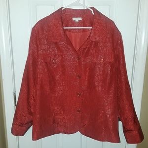 Erin London Blazer jacket size 3x